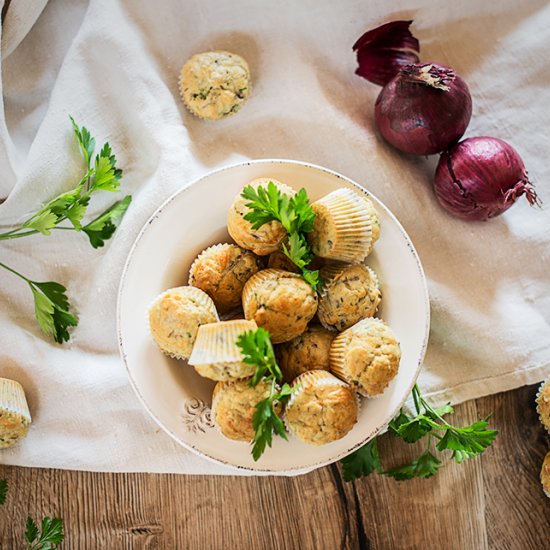 Herbal Cheese Muffins