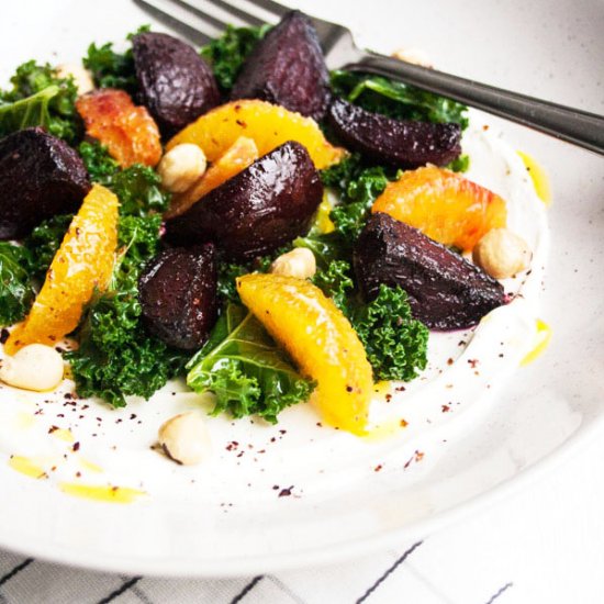 Beetroot and Blood Orange Salad