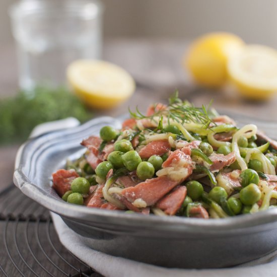 Salmon Zoodles