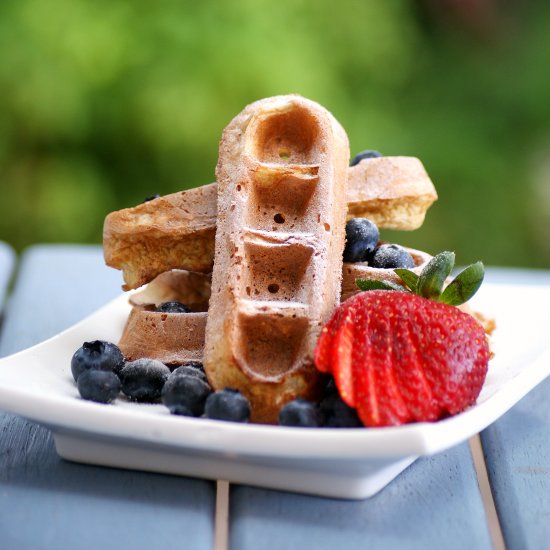 Healthy Protein Waffles Recipe