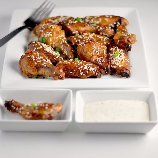 Sesame Umami Wings