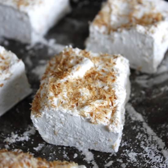 Toasted Coconut Marshmallows