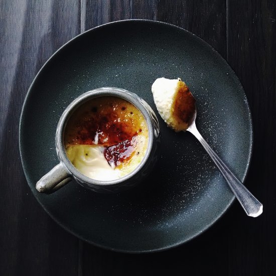 Cardamom Infused Creme Brulée