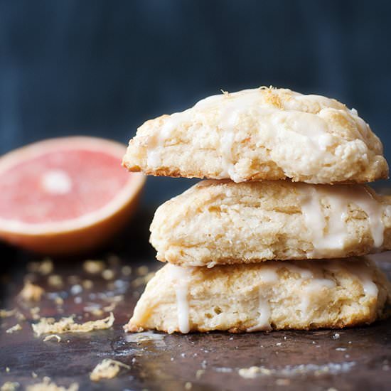 Grapefruit Scones