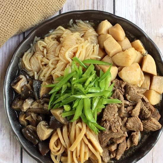 Simmered Beef and Vegetables