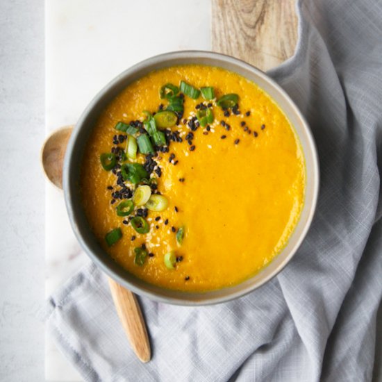 Carrot, Orange & Ginger Soup