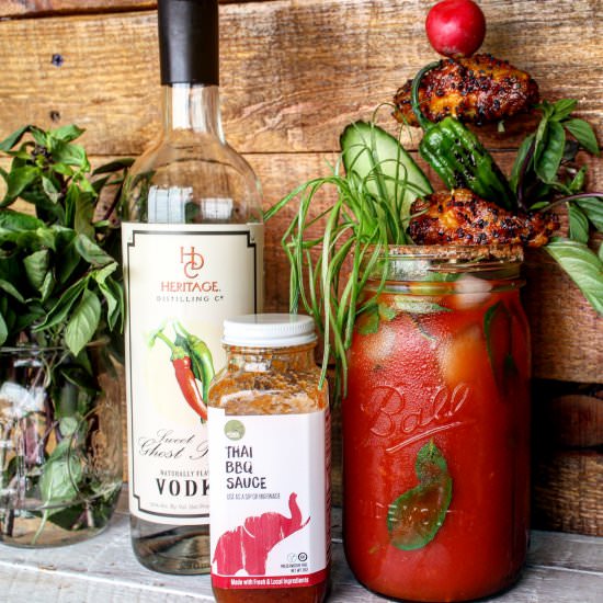 Thai BBQ Bloody Mary