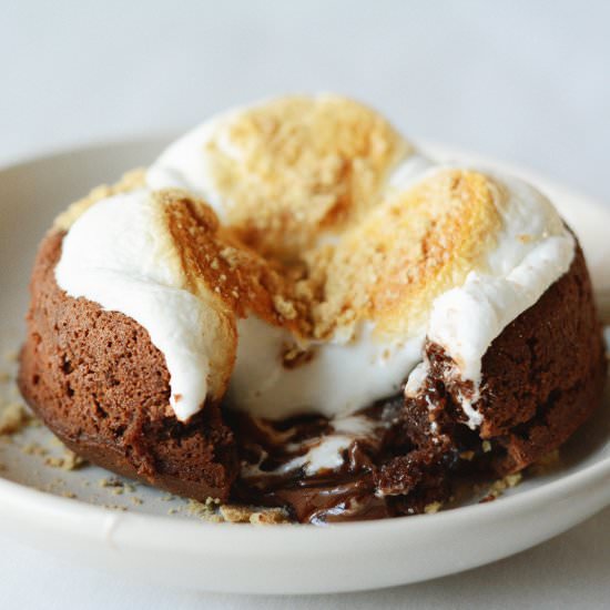 S’mores Molten Lava Cake