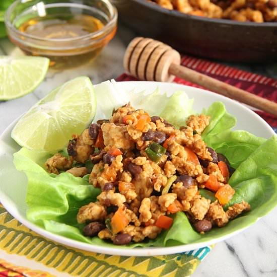 Chipotle Chicken Lettuce Wraps