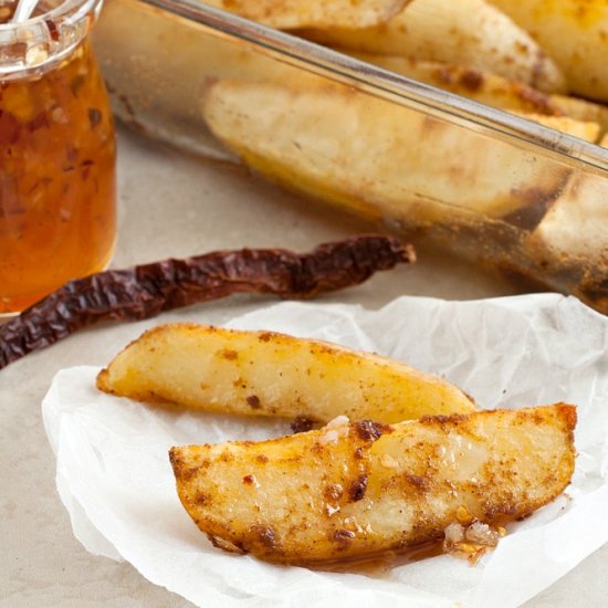 Spiced Potato Wedges