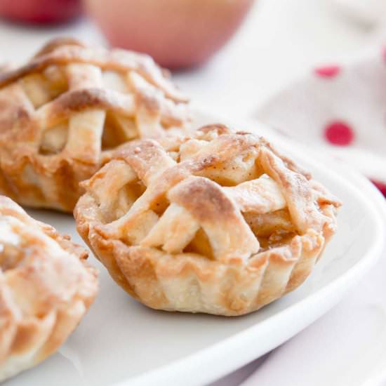 Mini Apple Pies (no butter)