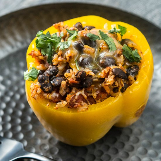 Slow Cooker Stuffed Peppers