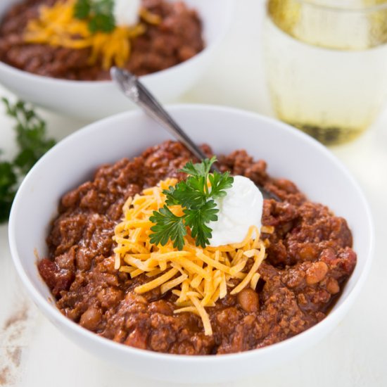 Slow Cooker Chili