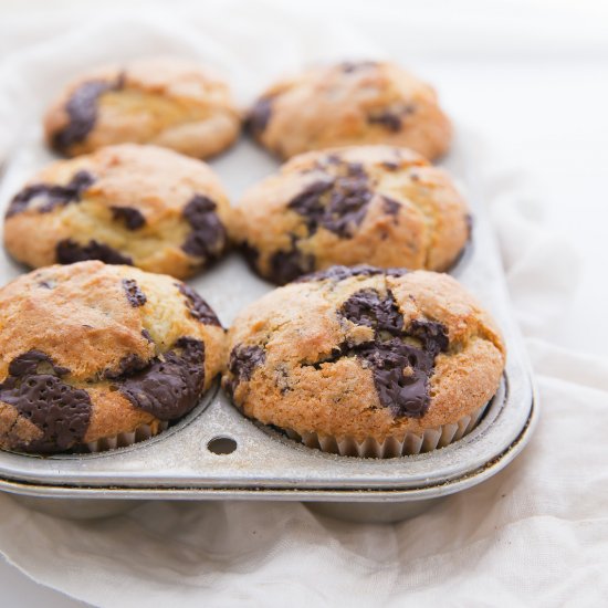 Chocolate Chunk Muffins