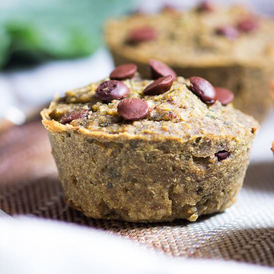 Clean Green Protein Muffins