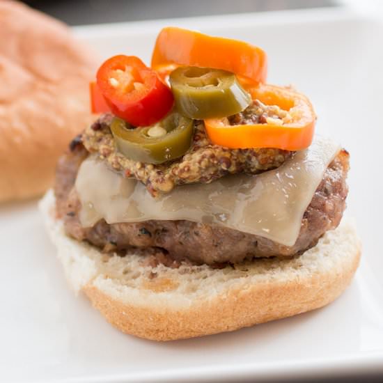 Cuban-Style Italian Sausage Sliders