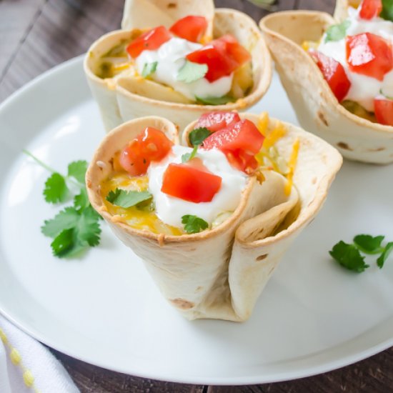 Chicken Taco Cups