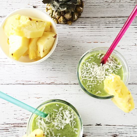 Pineapple Crush Green Smoothie