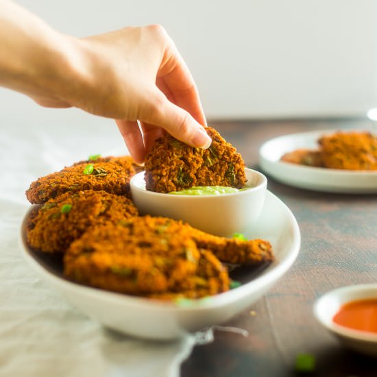 Vegan Buffalo Patties