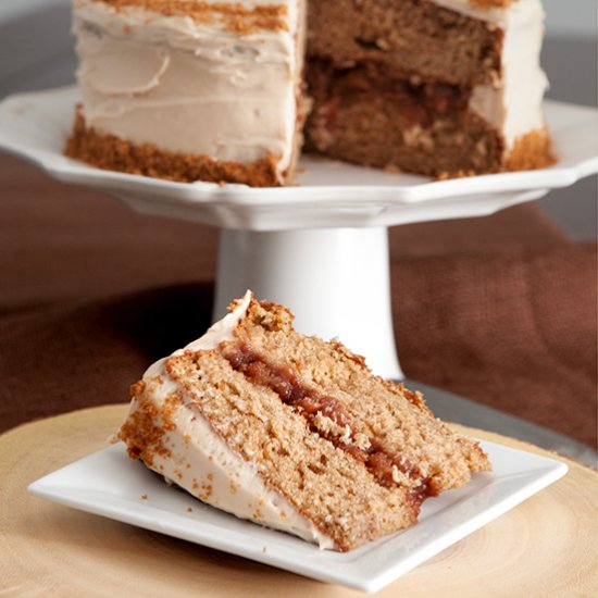 Caramel Apple Spice Cake