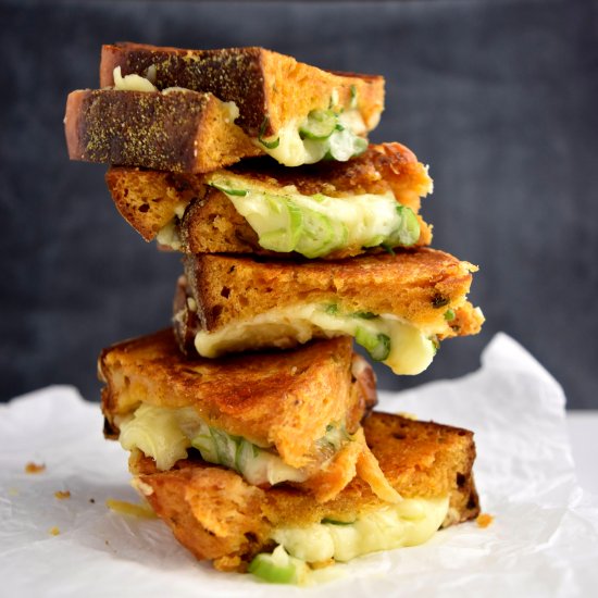 Spicy Grilled Cheese Sandwich