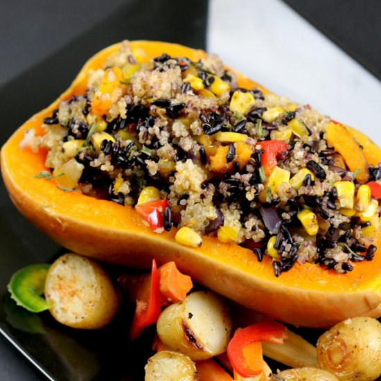 Stuffed Butternut Squash