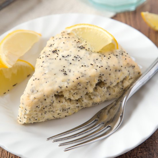 Lemon Poppy Seed Scones