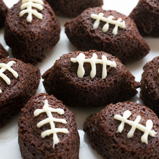 Game Day Football Brownies