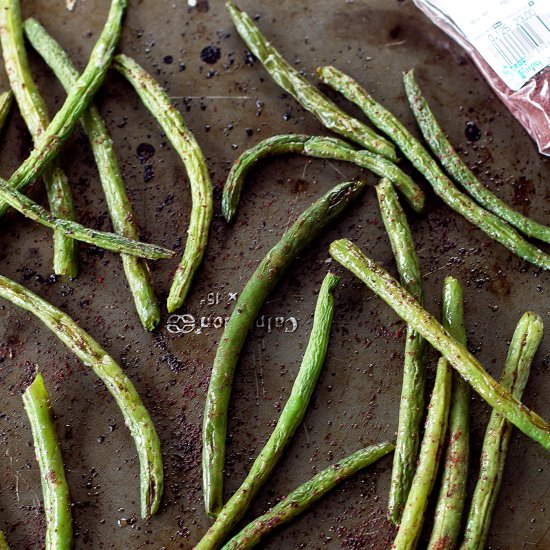 Sumac Roasted Green Beans