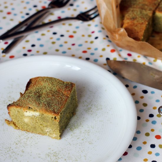 Matcha Blondies