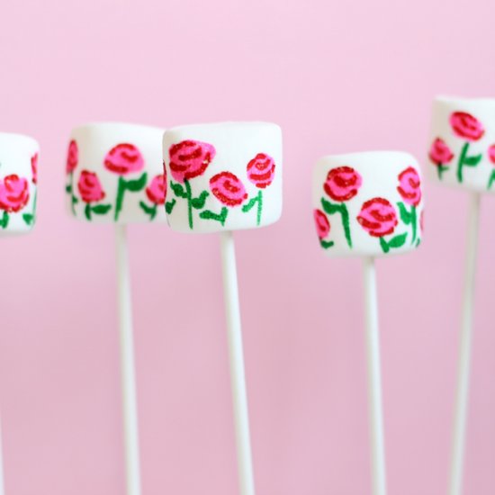 rose garden marshmallows