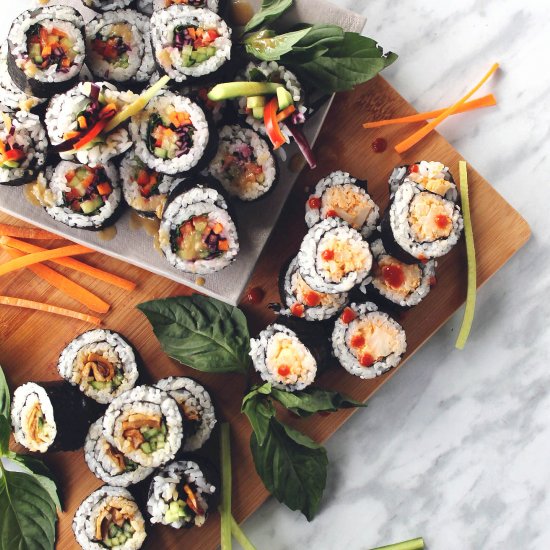 Vegan Sushi Rolls