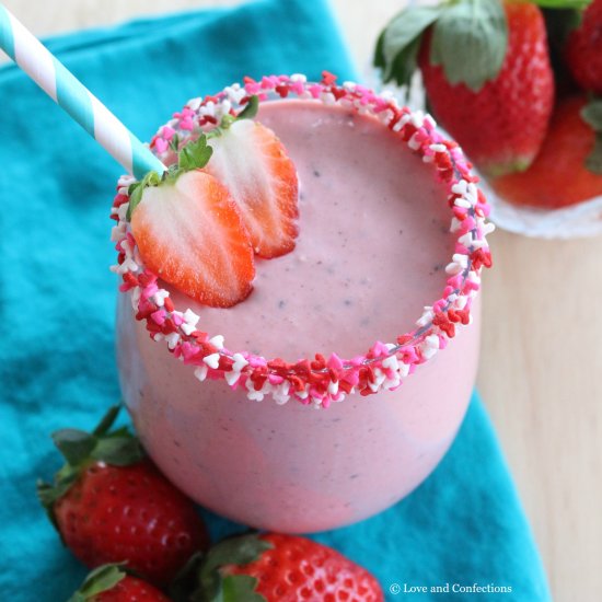 Overnight PB&J Smoothie