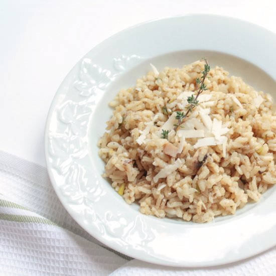 Risotto with Mushrooms