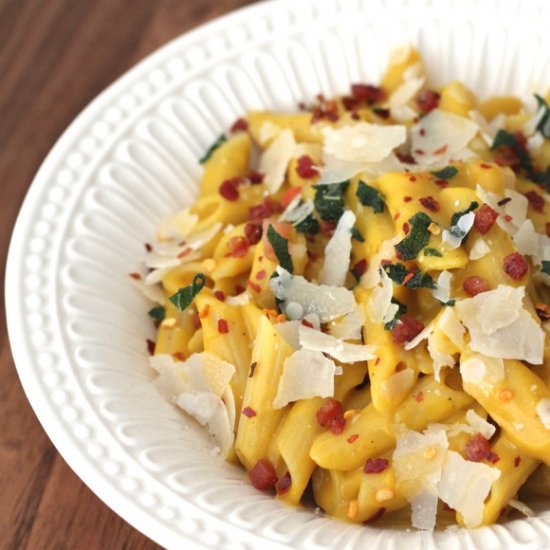 Winter Squash Carbonara (GF)