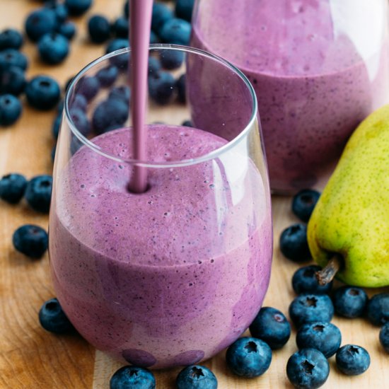 Blueberry Pear Smoothie Recipe