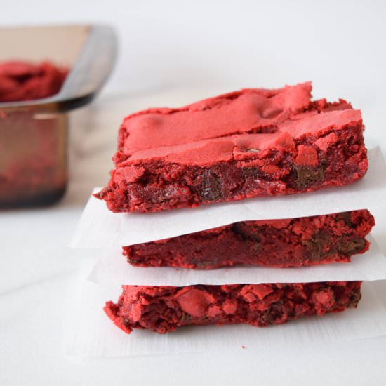 Red Velvet Brownies