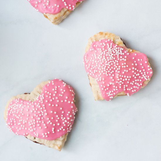 Strawberry + Nutella Hand Pies