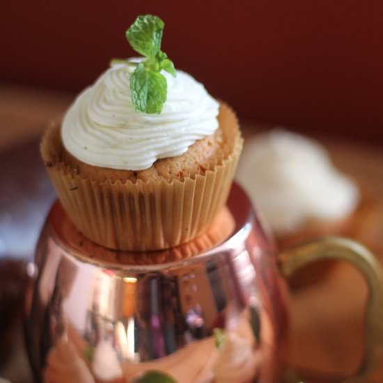 Moscow Mule Cupcakes