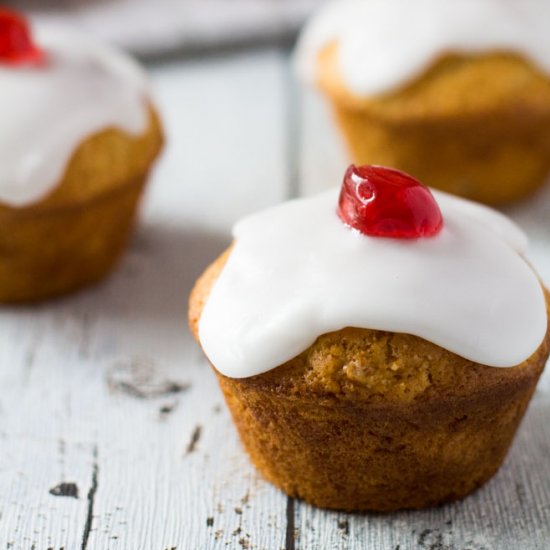 Bakewell Tart Muffins