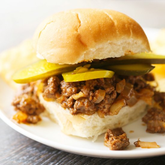 Best Ever Sloppy Joes