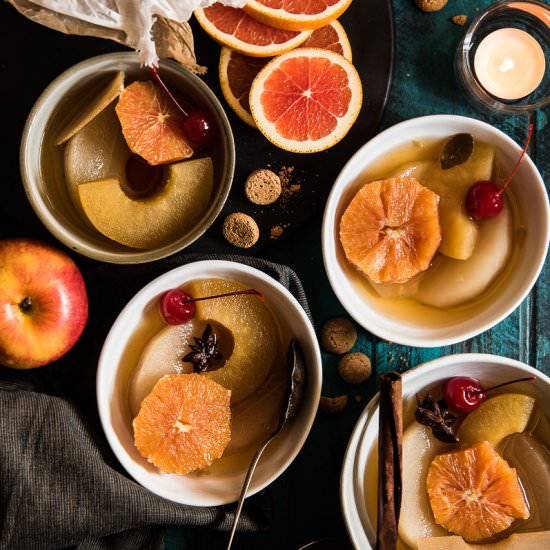 Oolong Fruit Compote