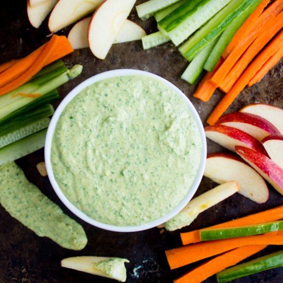 Kale Hummus Dip