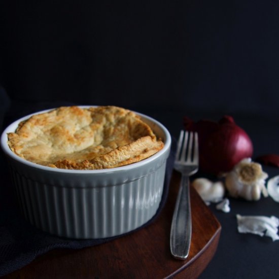 Mushroom & Parmesan Pot Pie