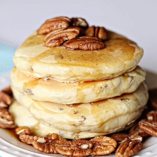 Buttermilk Pecan Pancakes