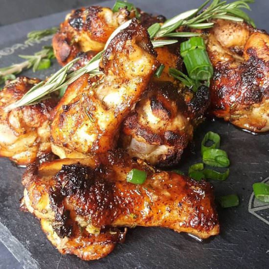 Honey Mustard & Sriracha Wings