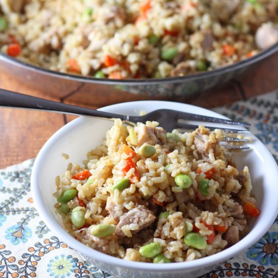 Fried Rice with Chicken