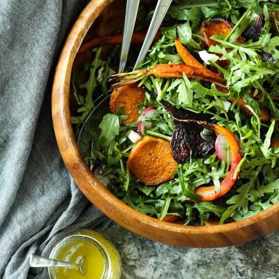 Roasted Roots Salad