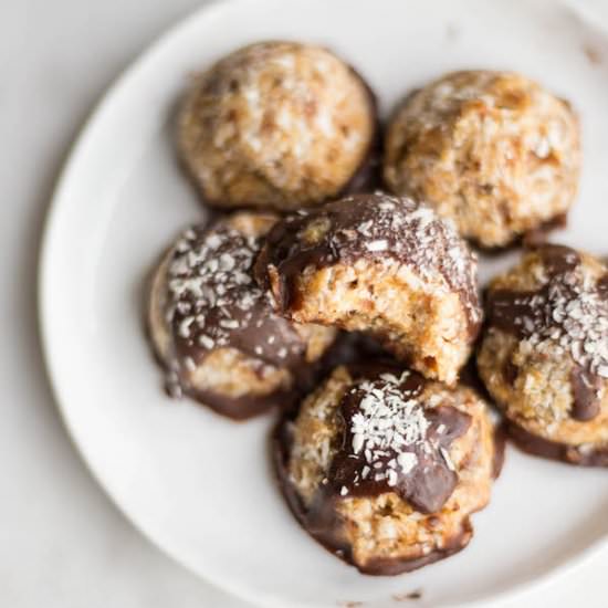 No-Bake Samoa Macaroons