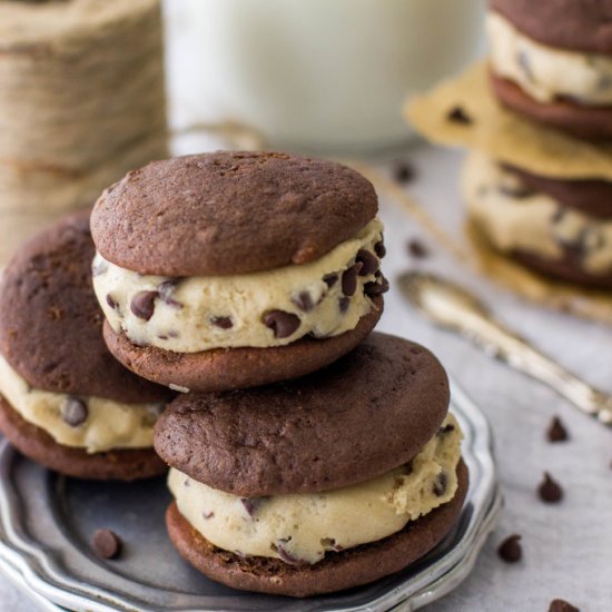 Cookie Dough Whoopie Pies